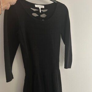 A line dress from Sandro